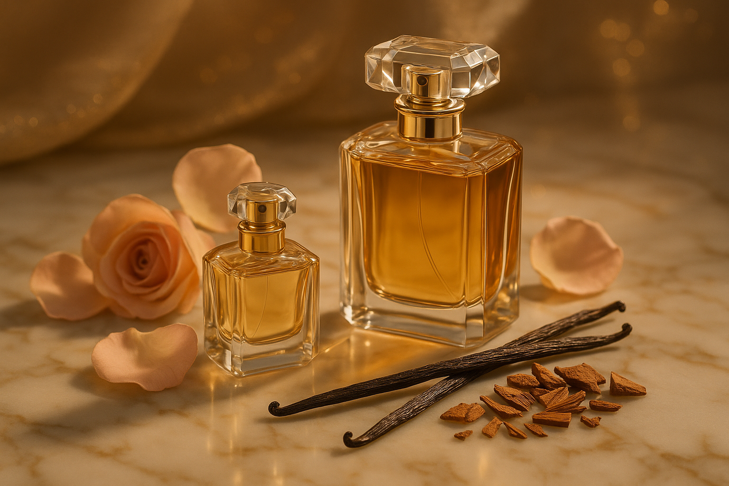 CREATE AN IMAGE FOR LUXURIOUS FRAGRANCES